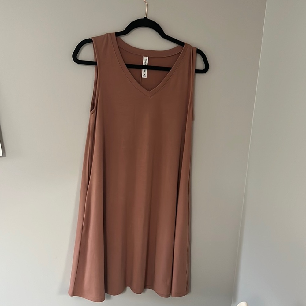 Brown Beach Dress